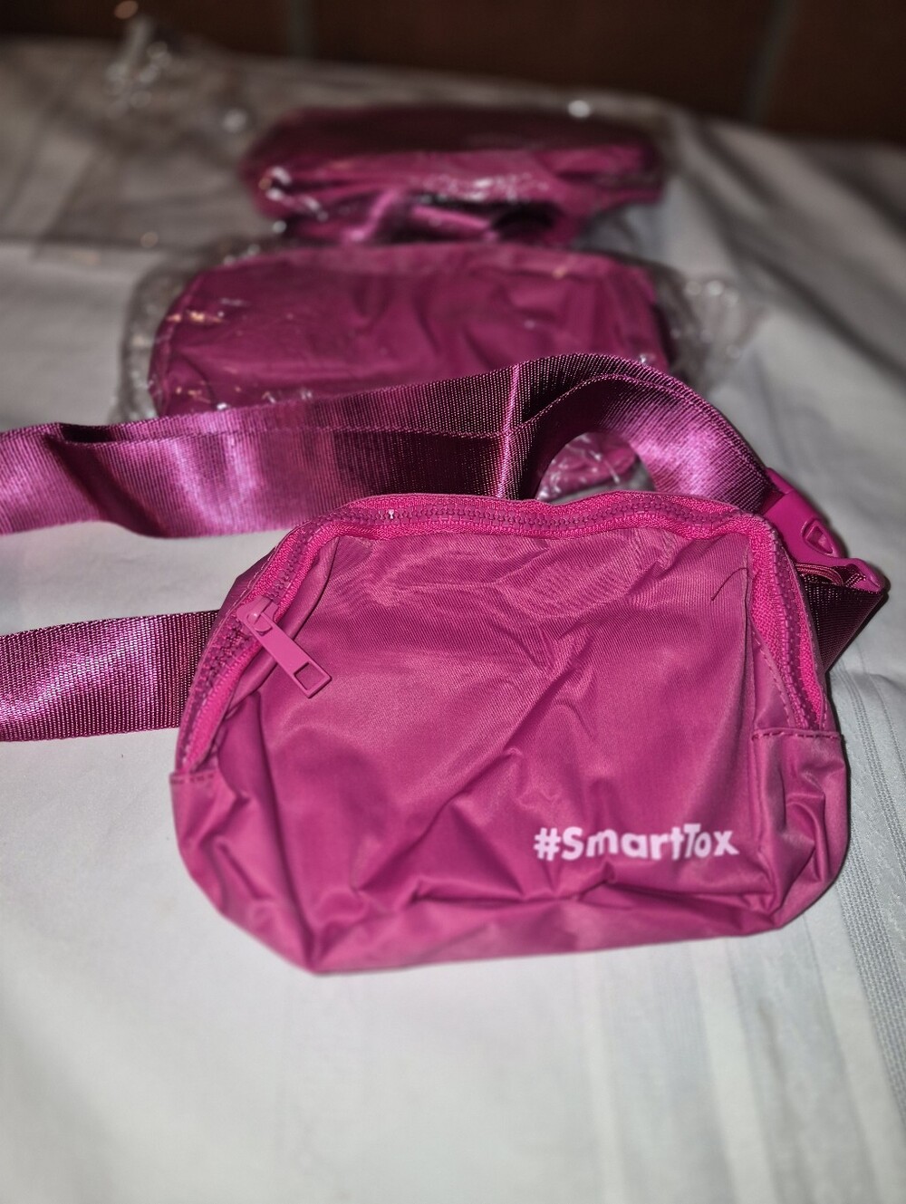 3 Pink Fanny Pack Bag for Women